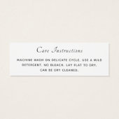 シンプルロゴSM白衣ラベル (裏面)