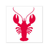 シンプルロブスターシーフー航海のド セルフインキングスタンプ (デザイン)