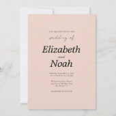 シンプルロマンチックな花の書結婚跡 招待状 (裏面)