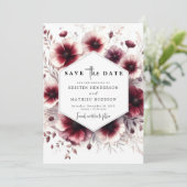 シンプルロマン結婚ム・ブルゴーニュ セーブザデート (スタンド正面)