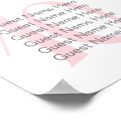 シンプルロマン赤面結婚ズ |シーティングチャート ポスター (角)