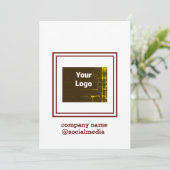 シンプルロミニマルゴ文字名の追加 シーズンカード (スタンド正面)