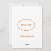 シンプルロミニマルゴ文字名の追加 シーズンカード (裏面)