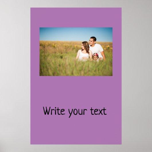 シンプルロミニマルゴ文字名の追加 ポスター (正面)