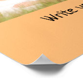 シンプルロミニマルゴ文字名の追加 ポスター (角)