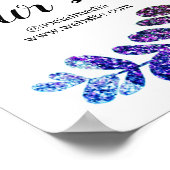 シンプルロミニマルゴ文字名の追加 ポスター (角)