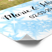 シンプルロミニマルゴ文字名の追加 ポスター (角)