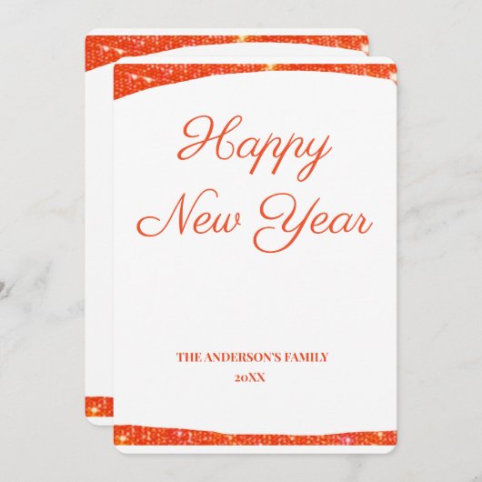 シンプルロミニマルゴ文字名の追加 案内状 (正面/裏面)