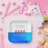 シンプルローイングクラブ記念 ペーパープレート (パーティー)