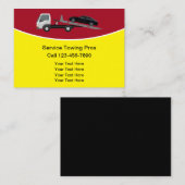 シンプルローカルカー道端トーイングビジネスカード 名刺 (正面/裏面)