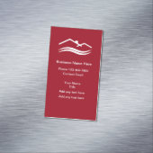 シンプルローカルホームサービス磁気ビジネスカード マグネット名刺 (インサイチュ)