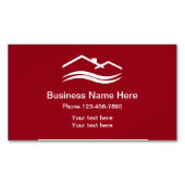 シンプルローカルホームサービス マグネット名刺 (正面)