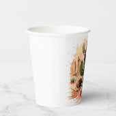 シンプルワイルドウエストカウボーイ誕生日 紙コップ (右)