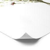 シンプルワイルドフラワーブーケ1 ポスター (角)