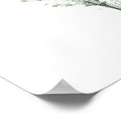 シンプルワイルドフラワーブーケ2 ポスター (角)