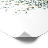 シンプルワイルドフラワーブーケ4 ポスター (角)