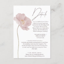 シンプルワイルドフラワー結婚ボホ詳細