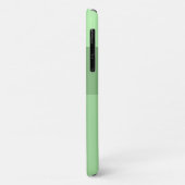 シンプルワンフォトスモダンクエアデザインセージグリーン Case-Mate iPhoneケース (裏面/左)