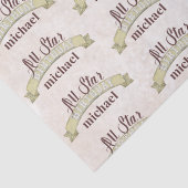 シンプルヴィンテージお洒落野球キュイカスタム 薄葉紙 (詳細)