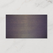 シンプルヴィンテージの裏 名刺 (裏面)