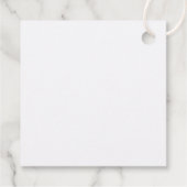 シンプルヴィンテージサンタクロース フェイバータグ (裏面)