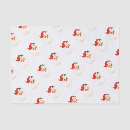 シンプルヴィンテージサンタクロース 薄葉紙 (正面)