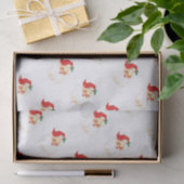 シンプルヴィンテージサンタクロース 薄葉紙 (ギフト)