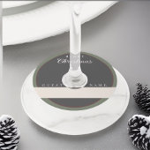 シンプルヴィンテージモダンタイポグラフィメリークリスマス ワイングラスタグ