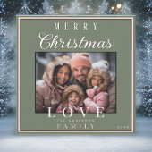 シンプルヴィンテージモダンタイポグラフィ シーズンカード