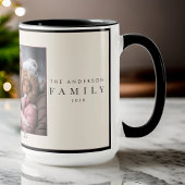 シンプルヴィンテージモダンタイポグラフィ マグカップ