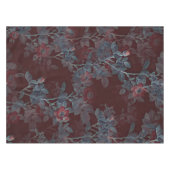 シンプルヴィンテージレビクトリアンッドフローラデザイン| テーブルクロス (正面(横))