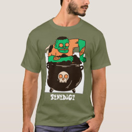 シンプル不気味ハロウィンファミリーハッピーハウルウィーン Tシャツ