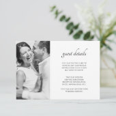 シンプル両面ゲスト詳細写真 エンクロージャーカード (スタンド正面)