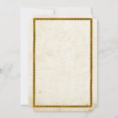 シンプル中世の照明サンキューカード サンキューカード (裏面)