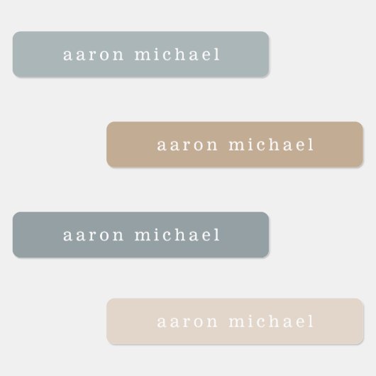 シンプル中立子名ラベル ラベル (グループ)