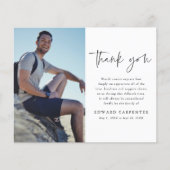 シンプル予算の葬儀記念写真ありがとう (正面)