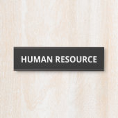 シンプル人材 サインプレート (正面)