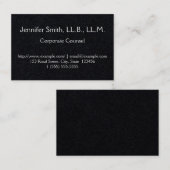 シンプル企業の 名刺 (正面/裏面)