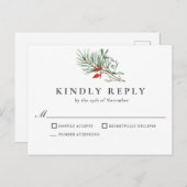 シンプル休日の植物反応 ポストカード (正面/裏面)