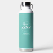 シンプル会社のロゴ ウォーターボトル (正面)