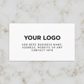 シンプル会社のロゴ 名刺