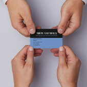 シンプル会社スタイリッシュの招集 名刺