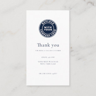 シンプル会社モダンロゴロイヤリティ 割引カード