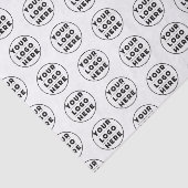 シンプル会社ロゴ事業パッケージ 薄葉紙 (詳細)