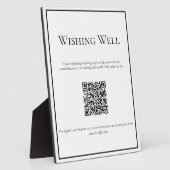 シンプル伝統的願い看板 フォトプラーク (側面)