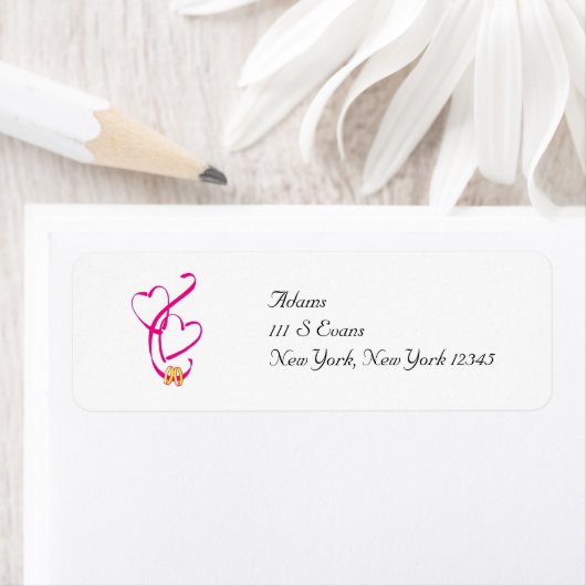 シンプル住所 シール (インサイチュ)