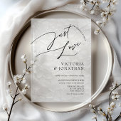 シンプル何ファンシーも愛し結婚ない アクリル招待状