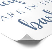 シンプル何個 | Dusty Blue Guessingゲーム ポスター (角)