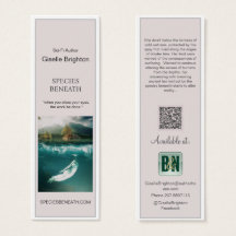 シンプル作家の販促資料ブックマーク