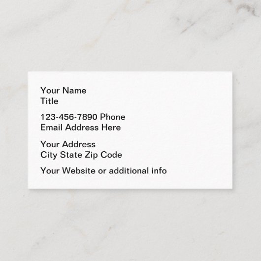 シンプル保険 名刺 (裏面)